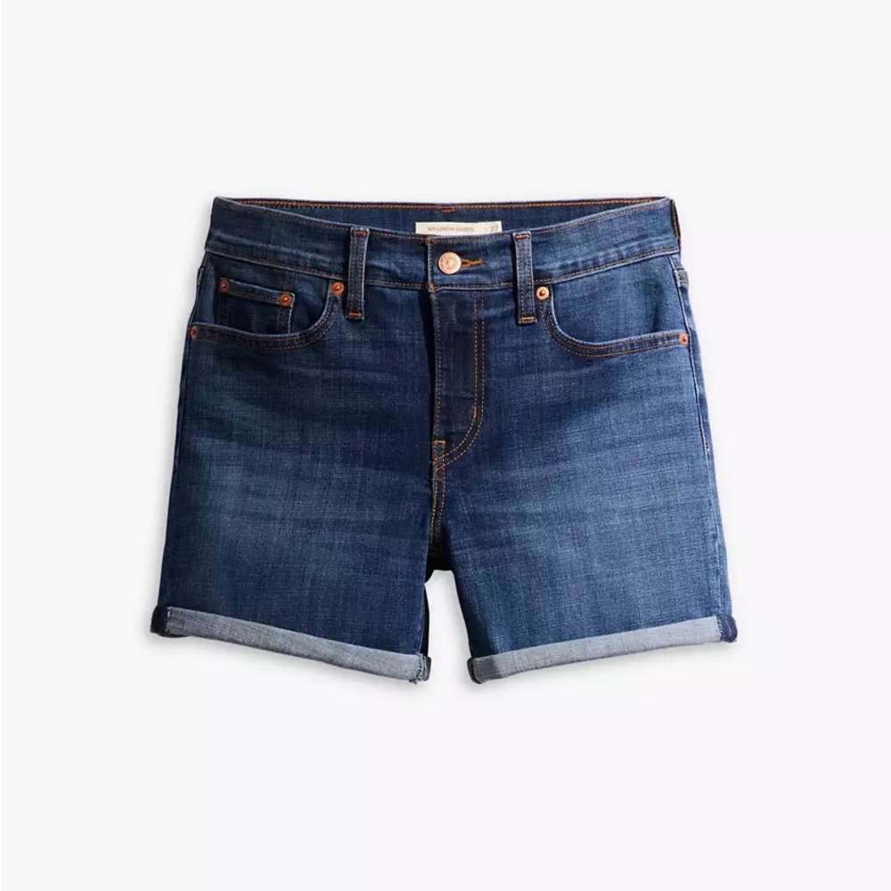 Levi’s women’s mid length shorts